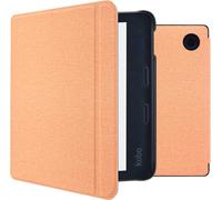 imoshion Toile de nuit Bibliothèque avec support pour Kobo Libra 2 / Tolino Vision 6 - Peach