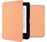 imoshion Toile de nuit Bibliothèque pour Kobo Clara 2E / Tolino Shine 4 - Peach