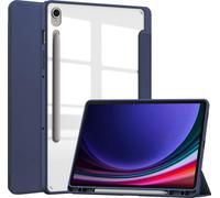 imoshion Trifold Hardcase Bookcase for the Samsung Galaxy Tab S9 11.0 inch - Dark Blue