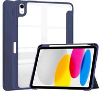 imoshion Trifold Hardcase Bookcase voor de Apple iPad 11 (2025) 11 inch A16 / iPad 10 (2022) 10.9 inch - Donkerblauw