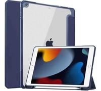 imoshion Trifold Hardcase Bookcase voor de Apple iPad 9 (2021) 10.2 inch / iPad 8 (2020) 10.2 inch / iPad 7 (2019) 10.2 inch - Donkerblauw
