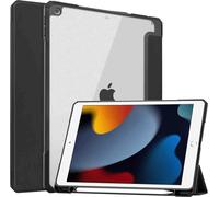 imoshion Trifold Hardcase Bookcase voor de Apple iPad 9 (2021) 10.2 inch / iPad 8 (2020) 10.2 inch / iPad 7 (2019) 10.2 inch - Zwart