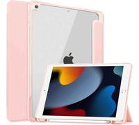 imoshion Trifold Hardcase Bookcase voor de Apple iPad 9 (2021) 10.2 inch / iPad 8 (2020) 10.2 inch / iPad 7 (2019) 10.2 inch - Roze