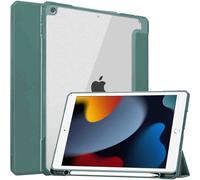 imoshion Trifold Hardcase Bookcase voor de Apple iPad 9 (2021) 10.2 inch / iPad 8 (2020) 10.2 inch / iPad 7 (2019) 10.2 inch - Groen