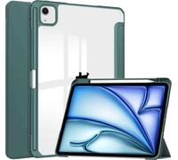 imoshion Trifold Hardcase Bookcase voor de Apple iPad Air 13 inch (2025) M3 / (2024) M2 - Groen