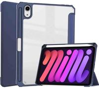 imoshion Trifold Hardcase Bookcase voor de Apple iPad Mini 7 (2024) / iPad Mini 6 (2021) - Donkerblauw