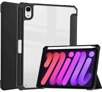 imoshion Trifold Hardcase Bookcase voor de Apple iPad Mini 7 (2024) / iPad Mini 6 (2021) - Zwart