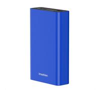 imoshion imoshion Ultra Series Aluminium Batterie externe 20.000 mAh Charge rapide jusqu'à 33 watts Cobalt Blue Bleu