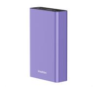 imoshion Ultra Series Aluminium | Batterie externe 20.000 mAh - Charge rapide jusqu'à 33 watts - Tropical Violet