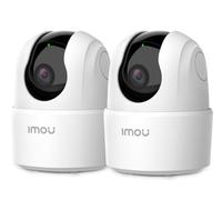 Imou 2K(3MP) Lot de 2 Caméras Surveillance WiFi Intérieur 360° Connectée | WiFi 2.4Ghz, Détection Humaine, Suivi Intelligent, Sirène, Audio Bidirectionnel,Mode Privé,Compatible Alexa pour Bébé/Animaux