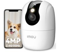 Imou 2K+(4MP) Caméra Surveillance WiFi Intérieur 360°, WiFi 6 Double-Bande(2.4G/5GHz), Vision Nocturne Couleur, Détection de Personnes/Animaux,Suivi Intelligent,Compatible Alexa pour Bébé/Chien/Maison