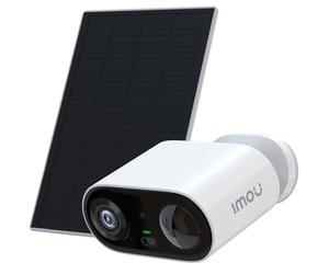 Imou 2K Caméra Surveillance WiFi Exterieure sans Fil Solaire, Camera Exterieur Solaire, Vision Nocturne Couleur, Détection Humaine, Audio Bidirectionnel, Vlog Mode,IP65, Sirène, Pas de Hub Nécessaire