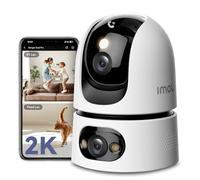 Imou 3K(3MP+3MP) Caméra Surveillance WiFi Intérieur Double Objectif