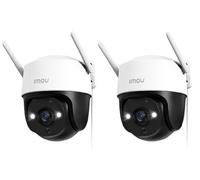 Imou 3K(5MP) Lot de 2 Caméras Surveillance WiFi Extérieure 360° | Vision Nocturne Couleur 30M, Détection de Personne/Véhicule, Suivi Intelligent, IP66, WiFi 2.4GHz/WiFi 6,Audio Bidirectionnel