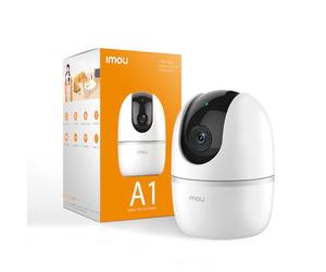 Imou A1 4MP - Indoor Micro Dome Smart Camera, Super HD 2K with Auto Tracking, AI Human & Abnormal Sound Detection, 4MP, H.265, Auto Tracking Pan & Tilt, 2 Way Audio, Wide Angle Lens