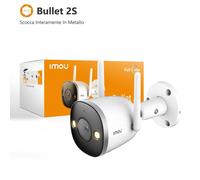 Imou Bullet 2S Caméra Sécurité IP Wi-Fi Intérieur Micro Haut-Parleur Blanc
