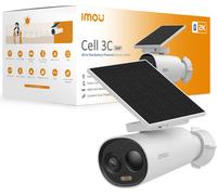 Imou Caméra de sécurité extérieure 2K 3MP WiFi Batterie Panneau solaire Vision nocturne