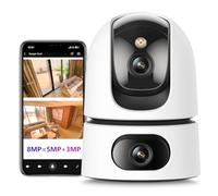Imou Caméra de sécurité IP intérieure Ranger Dual 2304 x 1296 pixels