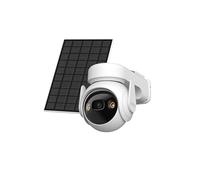 IMOU Cell PT Lite Kit, 2K/3MP, Caméra de sécurité pour batterie rechargeable Wi-Fi extérieure et inclinable avec panneau solaire