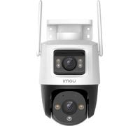 IMOU Cruiser Dual 8MP caméra de sécurité, détection de personnes et de véhicules assistée par IA, angle de vision de 360°, Cruiser Dual 8mp, prise UE