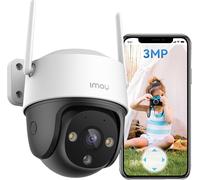 Imou Caméra connectée Cruiser 2C – Résolution 2K, vision nocturne couleur, inclinaison 360°