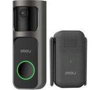 Imou Kit Sonnette WiFi 2S 2K Carillon/Repeteur Noir