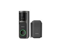 Imou Kit de 3 sonnettes de porte 2K+/4MP, batterie rechargeable, Wi‑Fi, carillon enfichable
