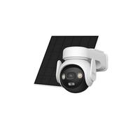 Kit Caméra connectée 4G AOV PT 5MP Extérieure avec panneau solaire Blanc IMOU