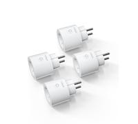 IMOU Lot de 4 CE2P Smart Plug, Prise WiFi 16A avec Surveillance d'Énergie | Moniteur de Consommation Électrique, Certifié MATTER, Contrôle à Distance par Application, Compatible avec Alexa & Google