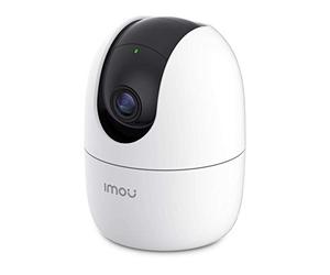 Imou Ranger 2 5MP (IPC-K2EN-5H2W) - Caméra dôme WiFi motorisée de 5 MP dispose d'une IA, d'un suivi automatique, d'un audio bidirectionnel, d'une sirène, d'un microphone, d'un infrarouge de 10 m, d'un