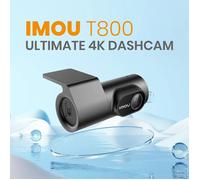 Imou T800 Caméra de tableau de bord 4K Ultra HD Wifi CC Noir