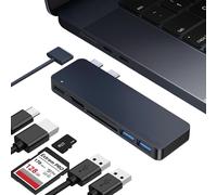 iMounts MacBook Air Hub USB-C - HDMI, USB3.0, lecteur SD, M2/M3/M4 - Chargement et transfert de données - Space Grey/Space Gray