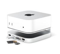 iMounts Station d'accueil Mac Mini M4 avec boîtier SSD M.2 NVMe - USB-C, HDMI, lecteur de carte SD, aluminium - Compatible avec Mac Mini M4 2024/2025