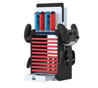 Go!iMP – Support console iMP Tech DLX – Multi‑fonction de charge et média pour Nintendo Switch/OLED