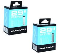 Impac 29" x 1.75-2.35 Mountain Bike Inner Tubes - Schrader Valve (Pair)