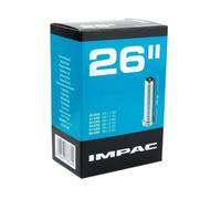 Schwalbe Chambre à air Impac AV26 ITT040 – 26 x 1.5/2.35, AV 40 mm, Mixte, Noir