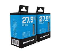 Impac Lot de 2 Chambres à air 27,5" (650b) Valve Schrader 27,5 x 1,50-2,35/40-584 - 60-584 pour VTT