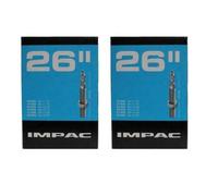 Impac Paquet de 2 Cycle Tubes 26" Presta Valve - 26 X 1.50-2.35 (40-559/60-559)