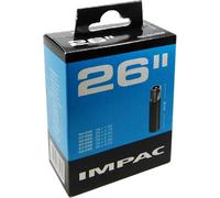 Impac Schlauch 26";IMPAC Schlauch 26"40-559, 26 x 1.5047-559, 26 x 1.7550-559, 26 x 2.0054-559, 26 x 2.1057-559, 26 x 2.2560-559, 26 x 2.35Gewicht : 190 gSchraderventil (AV), 40 mm"