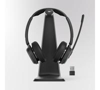 IMPACT 1000 - Micro-casque - sur-oreille - Bluetooth - sans fil - USB-C - noir - Optimisé pour la CU, Certifié pour Microsoft Teams