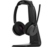 Impact 1061T Anc Stereo Bluetooth Headset Teams Zertifiziert Mit Active Noice Cancelling (Anc) Inkl. Kontaktlose Ladestation