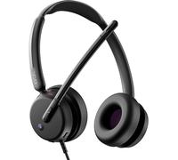 Impact 460T Casque Binaural On-Ear Usb-C & Usb-A Avec Double Micro Anti-Bruit,Certifié Microsoft Teams,Plug-And-Play,Idéal Pour Bureau,Travail À Distance,Zoom Et Appels Business