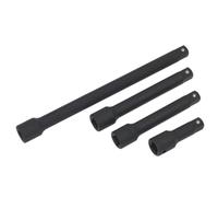 Impact Barre Extension Set 4pc 1.3cmSq Drive - Sealey AK5513 Neuf
