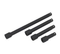 Impact Barre Extension Set 4pc 1.3cmSq Lecteur AK5513 Sealey Neuf