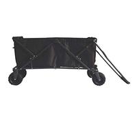 Impact Canopy Chariot de Plage Pliable Tout Terrain en Polyester, Noir, XL