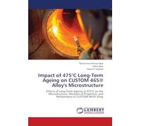 Impact of 475°C Long-Term Ageing on CUSTOM 465® Alloy's Microstructure: Effects of Long-Term Ageing at 475°C on the Microstructure, Mechanical Properties, and Performance of CUSTOM 465® Alloy