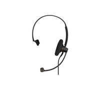 IMPACT SC 30 USB ML - Micro-casque - sur-oreille - filaire - USB - noir avec des reflets orange