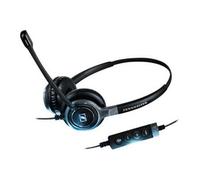 IMPACT SC 660 USB ML - Micro-casque - sur-oreille - filaire - USB - noir, argent