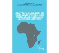 Impact socio-économique des jeunes universités publiques sur les villes secondaires en Afrique francophone - Assogba Guézéré - L'harmattan - broché - Essai