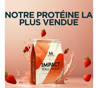 Impact Whey Protein - 1kg - Crème à la fraise